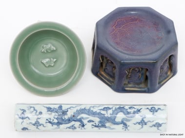 Chinese Pottery 3 pieceCollector's  Lot