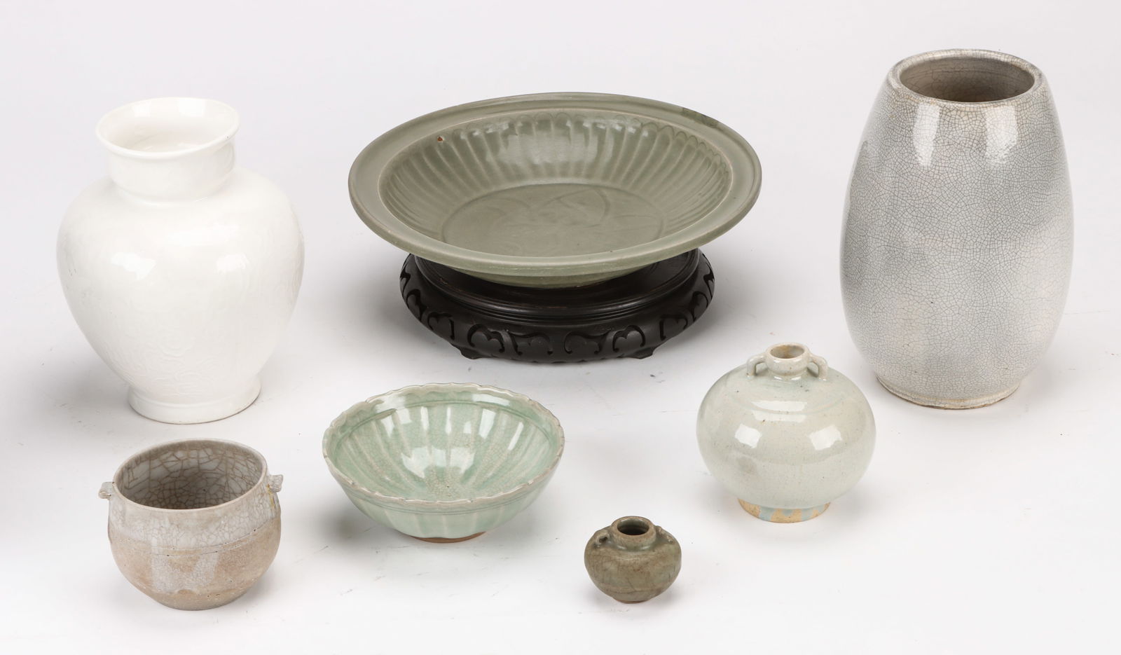 Asian Pottery Collector's Lot, 7 Pieces (1 of 5)