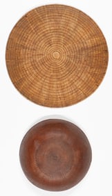 2 Traditional Far Eastern Hats, Chinese and Vietnamese