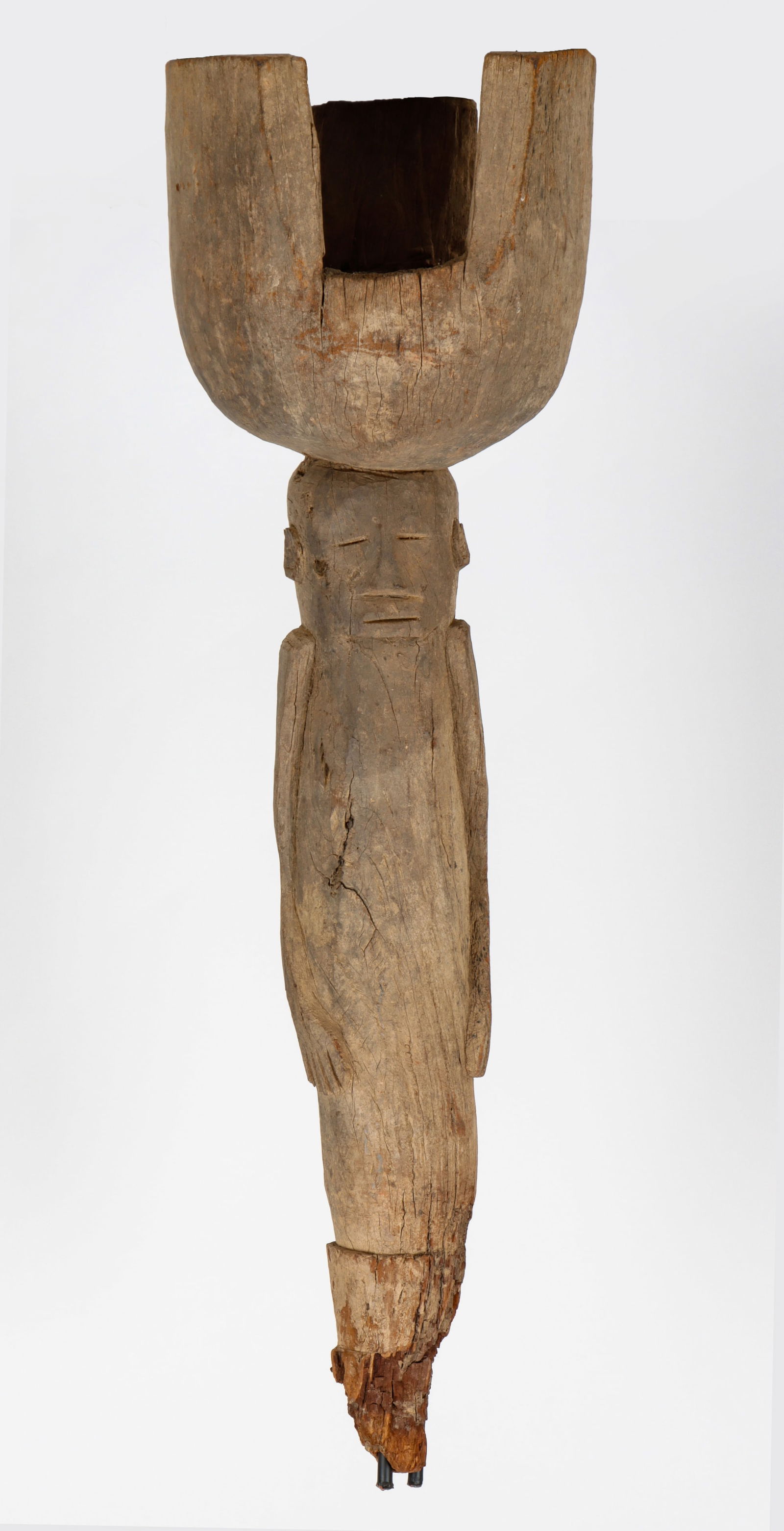 Karaboro House Post, Burkina Faso, H: 4'4", Ex. Wheelock Collection (1 of 3)
