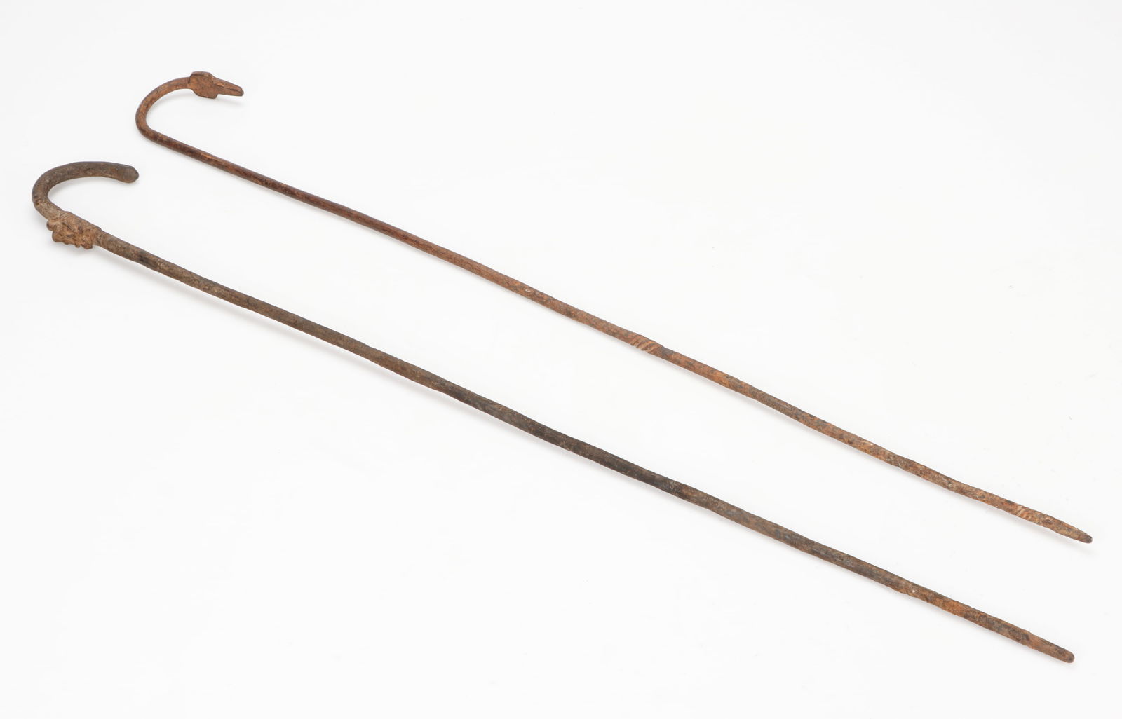 2 Lobi Canes, Burkina Faso, L: 37", 38" (1 of 5)