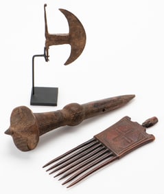 West African Three Piece Collector's Lot