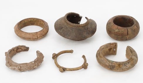 6 West African Bracelets, Burkina Faso, Thomas