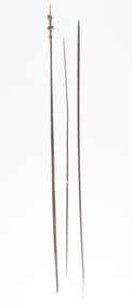 3 Antique Spears, Papua New Guinea
