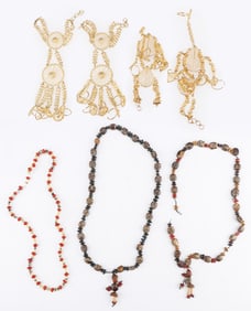 7 piece Ethnographic Jewelry Lot