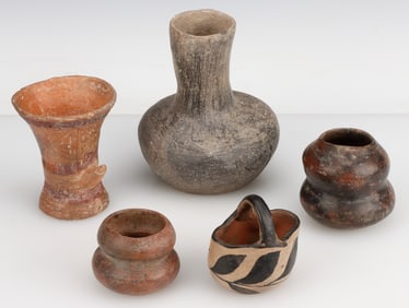 Pottery Collector's Lot, 5 Items