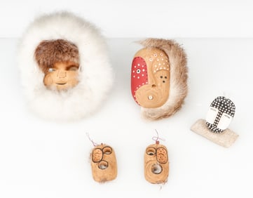 5 Indigenous Alaskan Carvings