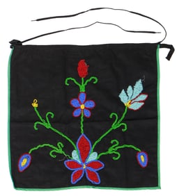 Native American Beaded Breech Cloth Panel