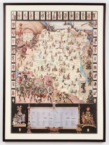 James Thiriar (1889-1965) "Congo / Tabula Historica"