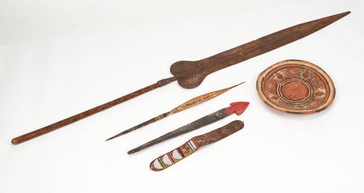 5-Piece Ethnographic Collector's Lot