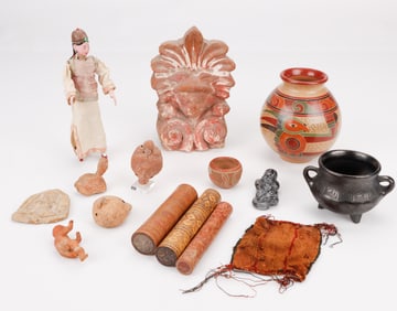 Ethnographic Collector's Lot, 15 Items