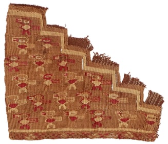 Pre-Columbian Peruvian Textile Fragment