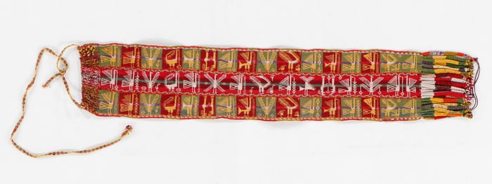 Chumpi Ceremonial Belt, Leque, Dept. of Cochahambra, 20th C.