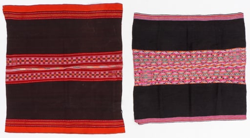 Two Woman's Festival Llic'lla Mantles, Pocoata, Dept. of Potosi, 20th C.