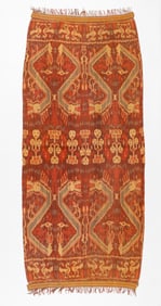 Sumba Cotton Ikat Hinggi, Indonesia, Mid 20th C.