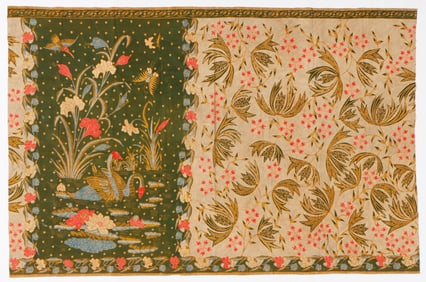 Fine Cotton Tulis Batik, Northern Coast Java, Indonesia, Early 20th C.