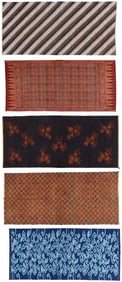 5 Vintage Kain Panjang Batiks, 20th/21st C.