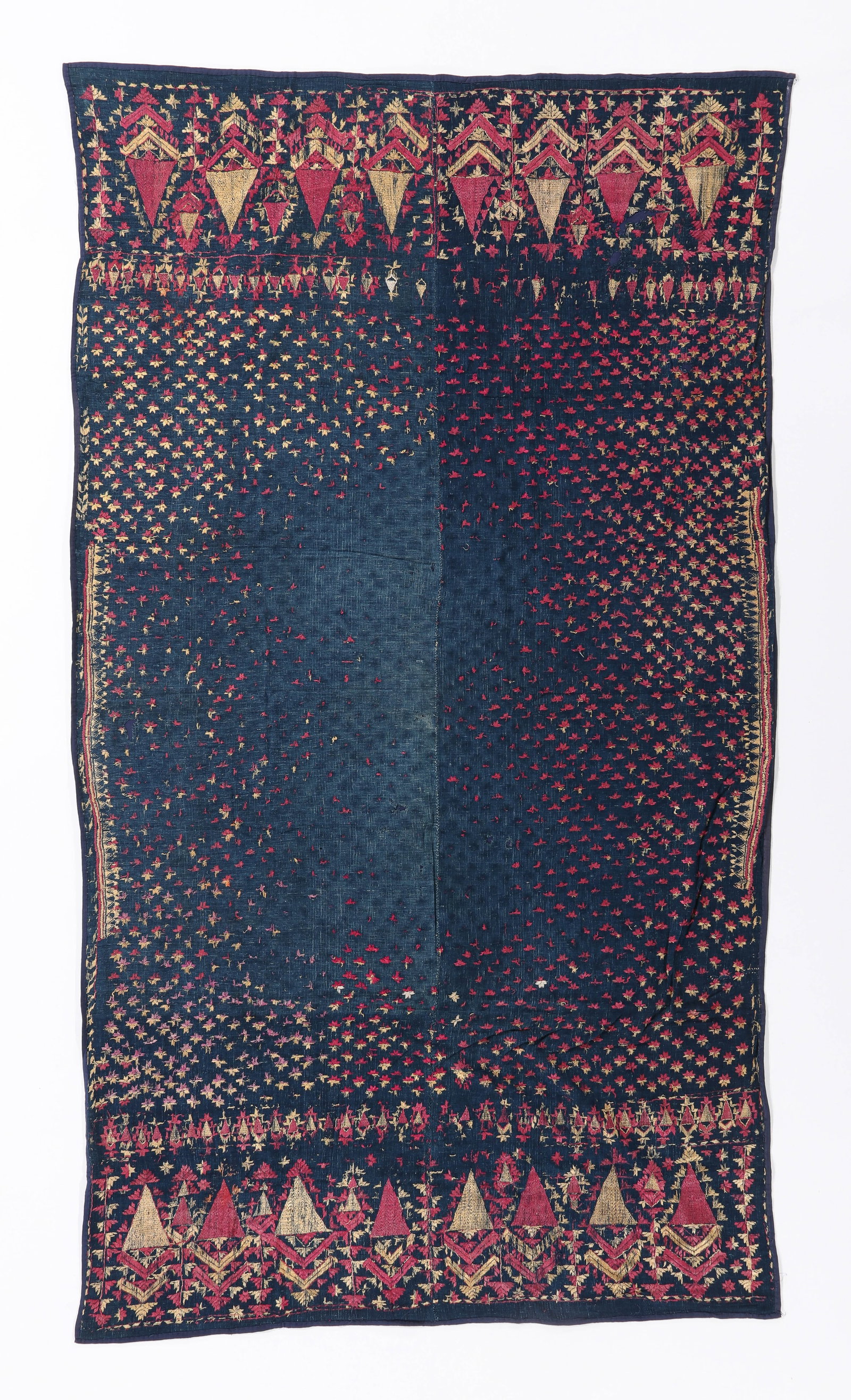 Phulkari Wedding Shawl/Head Cover, Late 19th C. (1 of 4)