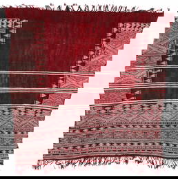 Matmata Shawl, Tunisia, Early/Mid 20th C., 4'9'' x 4'4'' , (145 x 132 cm), Published