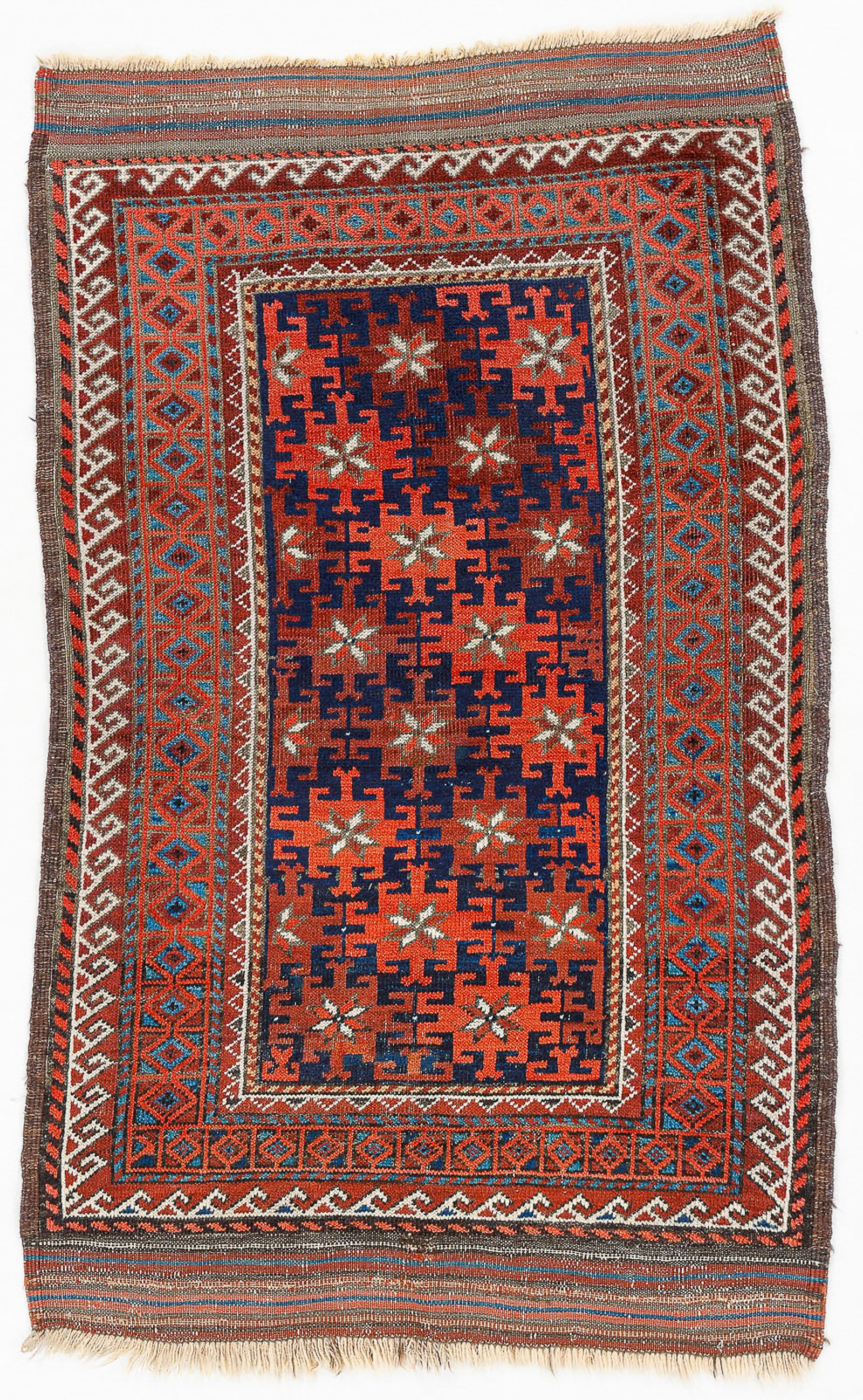 Baluch Rug, Qainat, Khorasan, Ca. 1875, 2'7'' x 4'6'' (1 of 4)