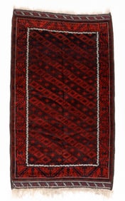 Baluch Rug, Khorasan, Torbat i Jam, Ca. 1875, 3'1'' x 5'3''