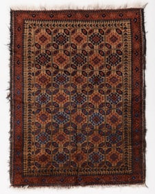 Camel Field Arab Baluch Rug, Ferdows Area, South Khorasan, Ca. 1875, 3'1'' x 4'0''