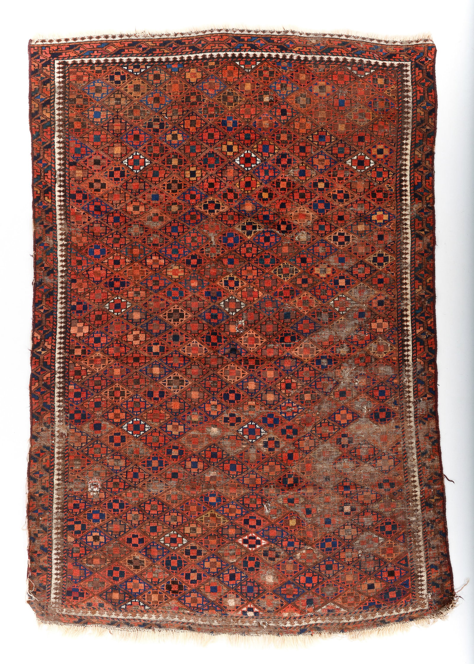 Baluch Rug, West Afghanistan, Ca. 1875, 3'11'' x 5'10'' (1 of 4)