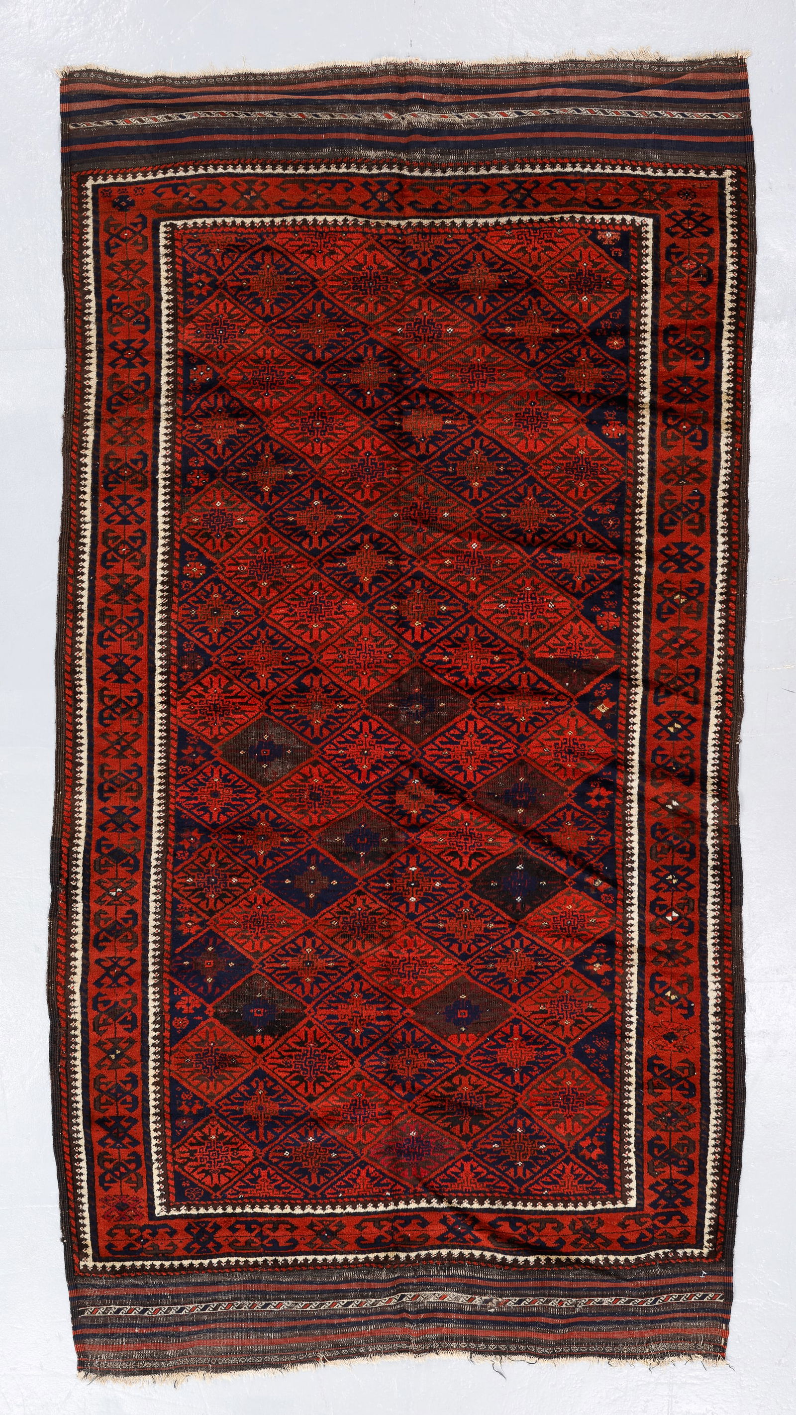 Baluch Rug, Khorasan Timuri, Ca. 1875, 4'5'' x 8'4'' (1 of 4)