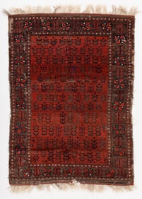 Baluch Rug, Khorasan, Late 19th C., 3'1'' x 4'5''