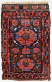 Baluch Pushti, Northwest Afghanistan, Late 19th C., 2'3'' x 3'5''