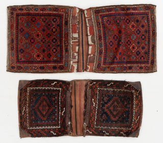 2 Baluch Khorjin/Saddlebags, Ca. 1880