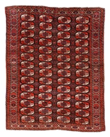 Arabatchi Main Rug, Turkmenistan, Ca. 1875, 6'9'' x 8'5''
