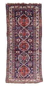 Kurd Rug, Persia, Ca. 1875, 4'0'' x 9'0''