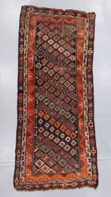 Varamin Rug, Persia, Early/Mid 19th C., 3'11'' x 9'2''