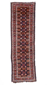 Varamin Long Rug, Persia, Ca. 1875, 3'5'' x 10'8''