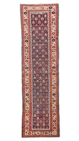 Kuba Rug, Caucasus, Ca. 1870, 3'5'' x 12'0''