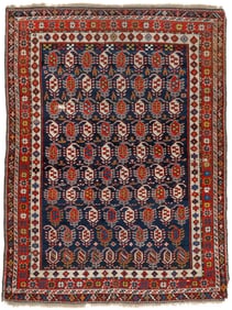 Shirvan Boteh Pattern Rug, Caucasus, Ca. 1875, 3'10'' x 5'0''
