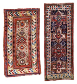 Kazak & Shahsevan Rugs, Ca. 1875