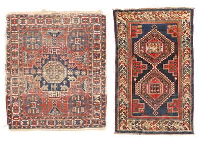2 Shirvan Rugs, Caucasus, Ca. 1875