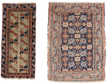 2 NW Persian Rugs, 19th C