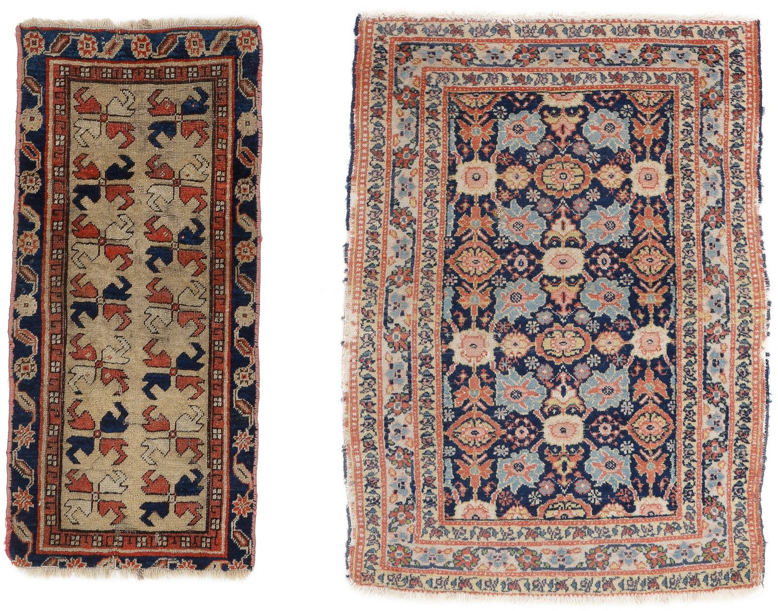 2 NW Persian Rugs, 19th C (1 of 4)