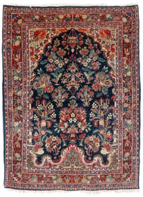Sarouk Prayer Rug, Persia, Ca. 1930, 3'8'' x 4'11''