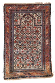 Shirvan Prayer Rug, Caucasus, Ca. 1875, Size: 3'5'' x 5'7''