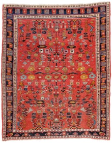 West/Northwest Persian Rug, Late 19th C., 3'4'' x 4'4''