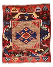 Konya Rug, Turkey, Late 20th C., Size: 4'1'' x 4'10''