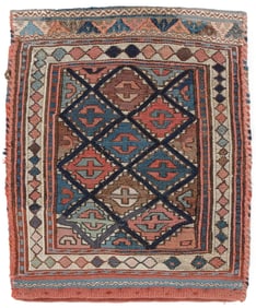 Sumak Bag, Caucasus, Ca. 1875, 0'9'' x 1'0''