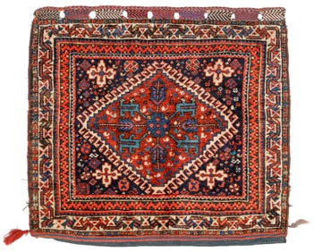 Gashgai Bagface, Persia, Late 19th C., 2'3'' x 2'1''