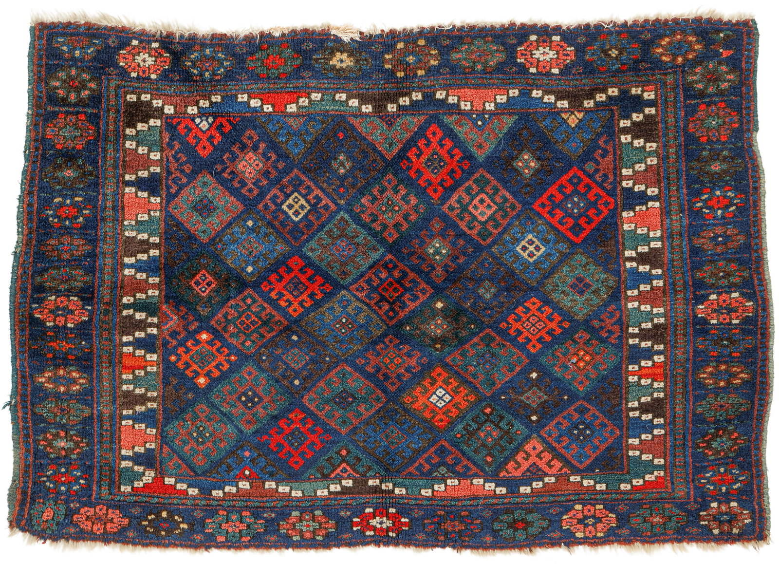 Large Jaff Kurd Bagface/Mat, Persia, Late 19th C., 3'5'' x 2'5'' (1 of 4)