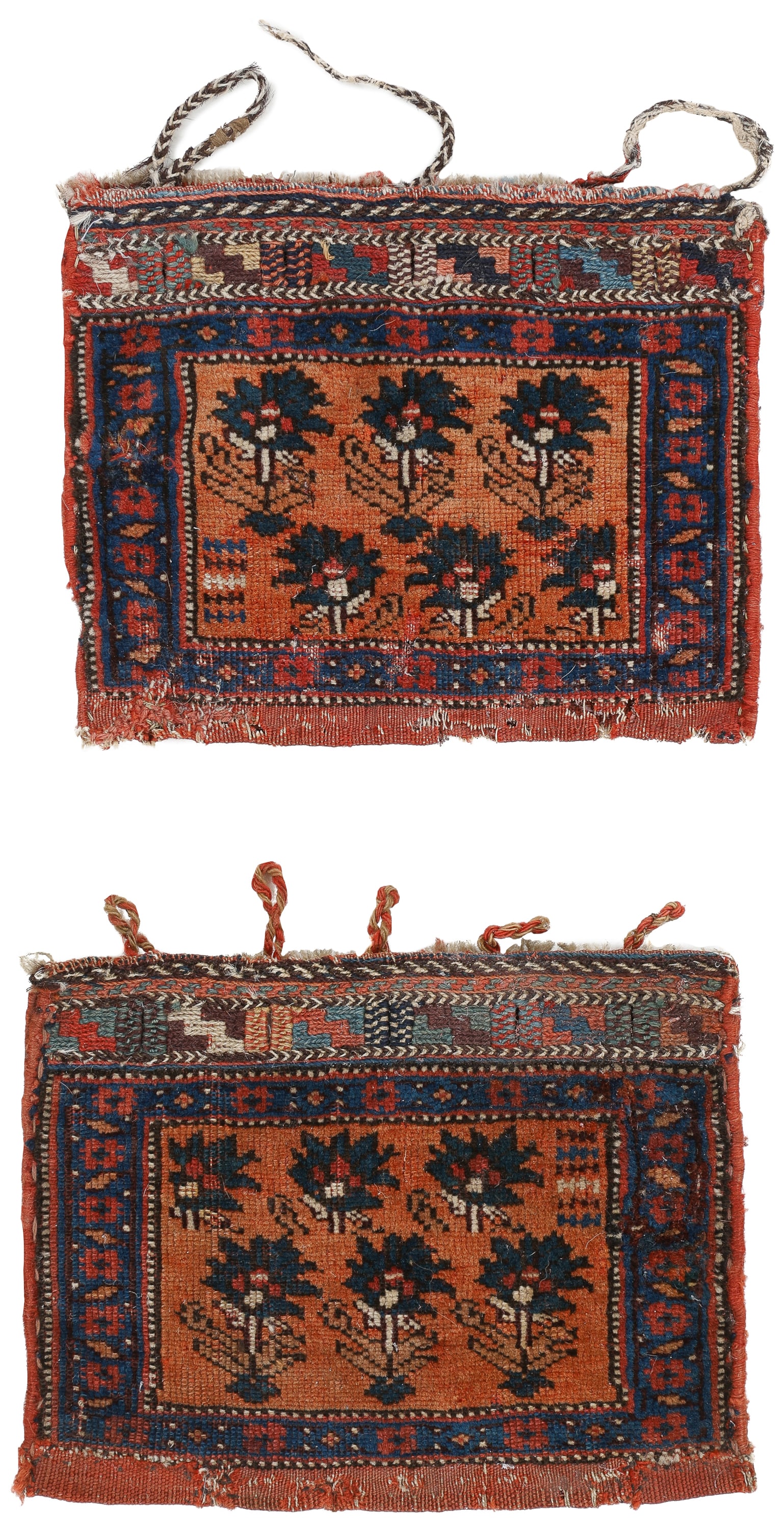 Pair of Afshar Chanteh Bags, Persia, Ca. 1875 (1 of 2)