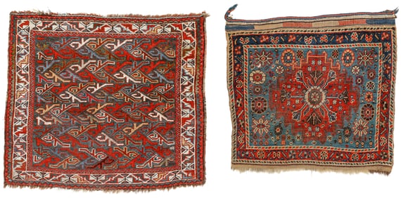 2 Luri/Gashgai Bagfaces, Persia, Ca. 1875